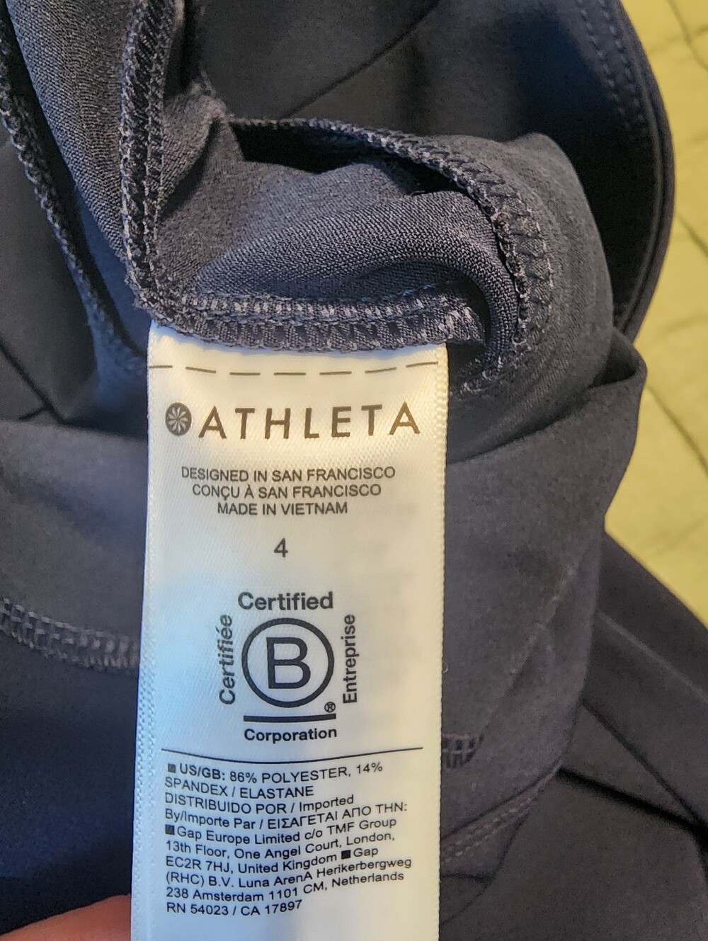Athleta Navy Endless Pant - Picture 3 of 9